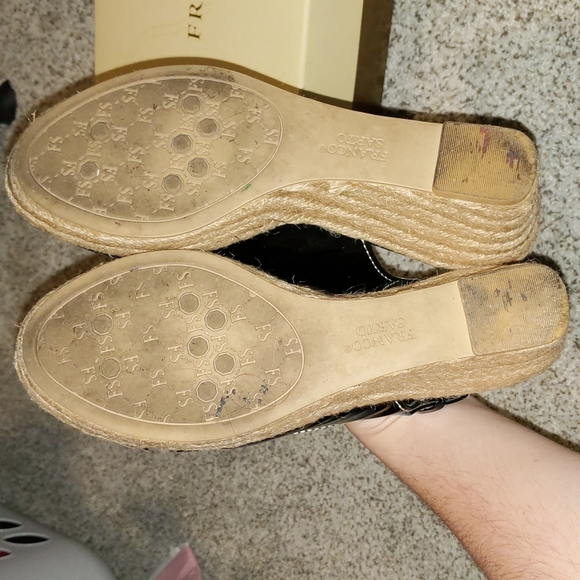Franco Sarto Espadrille Wedges - Picture 8 of 8
